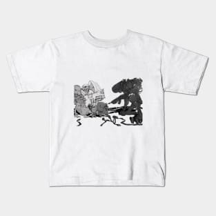 DuckTales. Warhammer. Cyber ​​Aliens. Lovecraft. Adventure Time. Kids T-Shirt